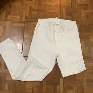 White jeans